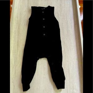 Little Bipsy Black Romper 6-12m